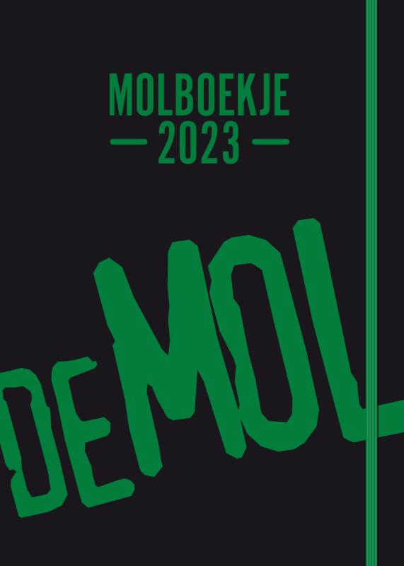 Omslag van Wie is de Mol? - Molboekje 2023