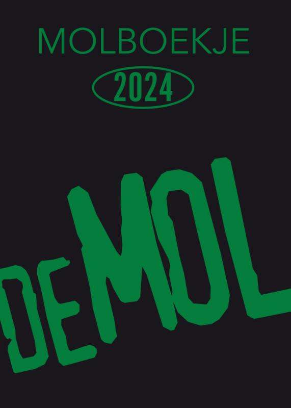 Omslag van Wie is de Mol? - Molboekje 2024