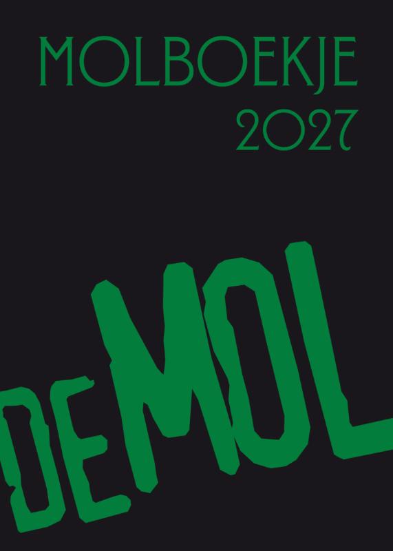 Omslag van Wie is de Mol? - Molboekje 2027