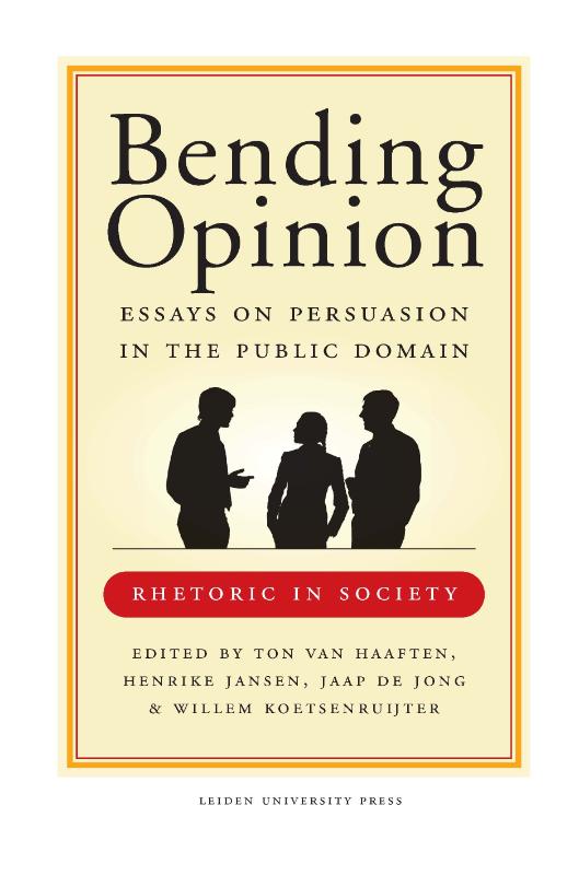 Omslag van Bending opinion