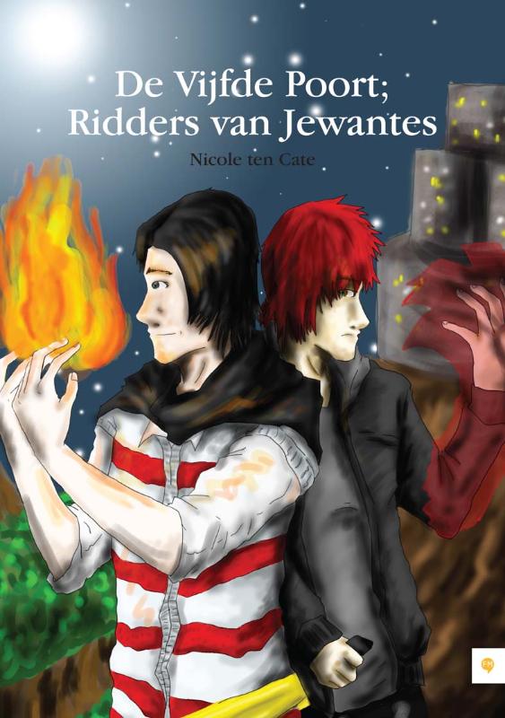 Omslag van De Vijfde Poort; ridders van Jewantes