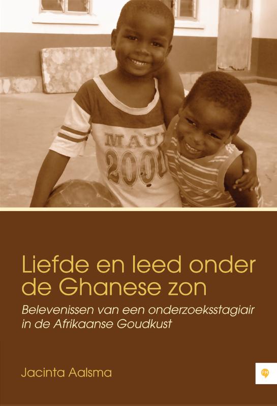 Omslag van Liefde en leed onder de Ghanese zon