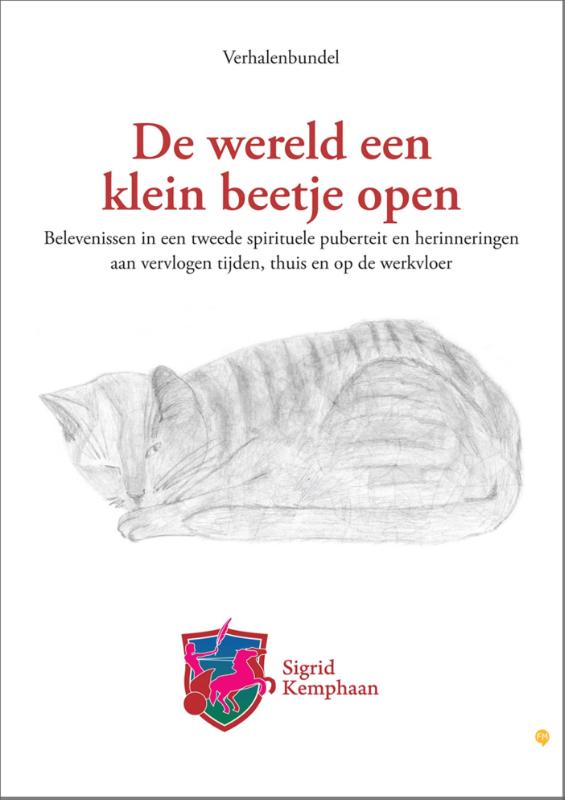 Omslag van De wereld een klein beetje open