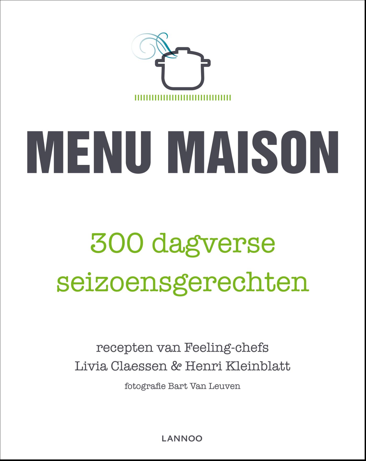 Omslag van Menu maison: deel 1 - herfst/winter