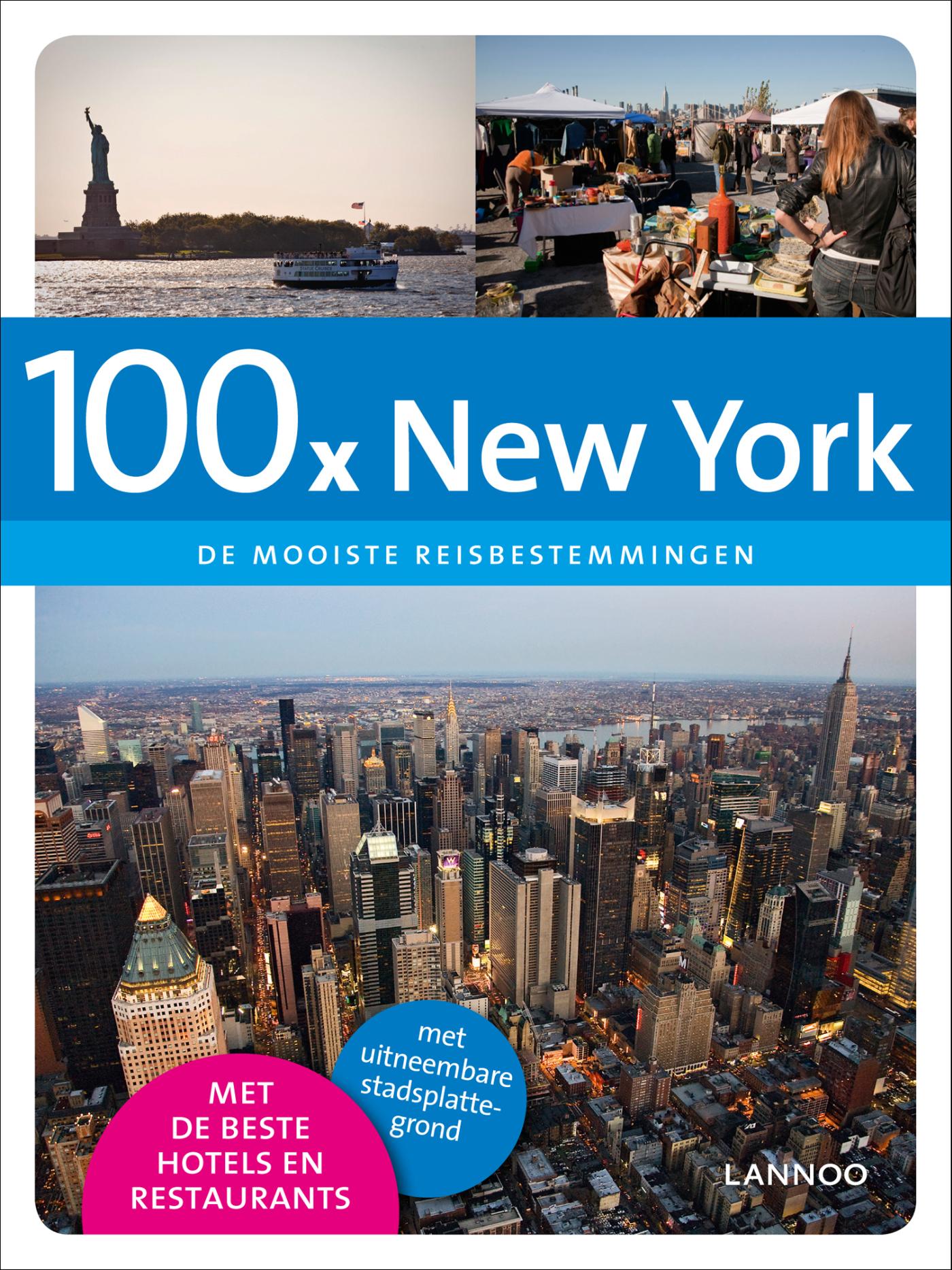 Omslag van 100 x New York