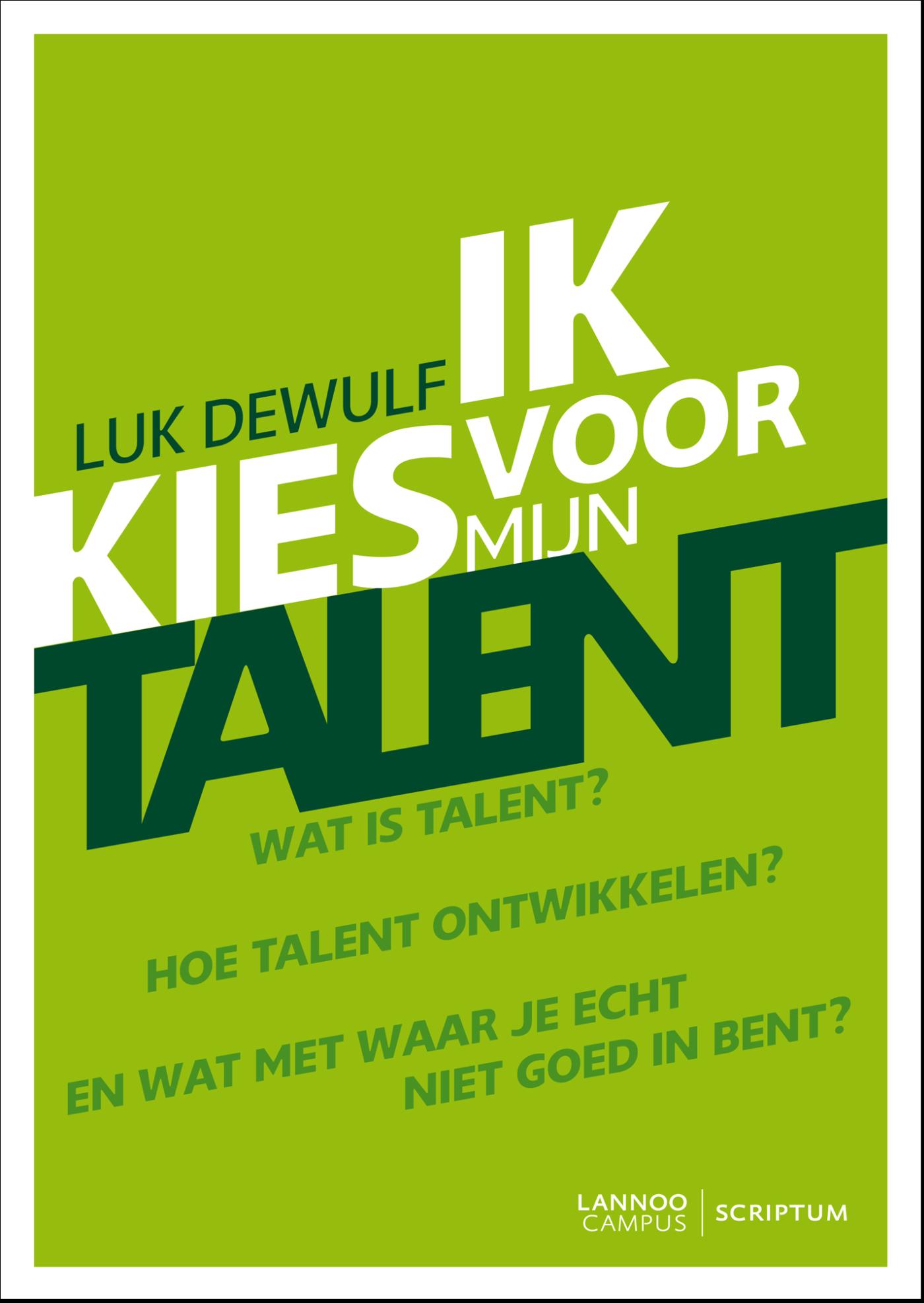 Omslag van Ik kies voor mijn talent