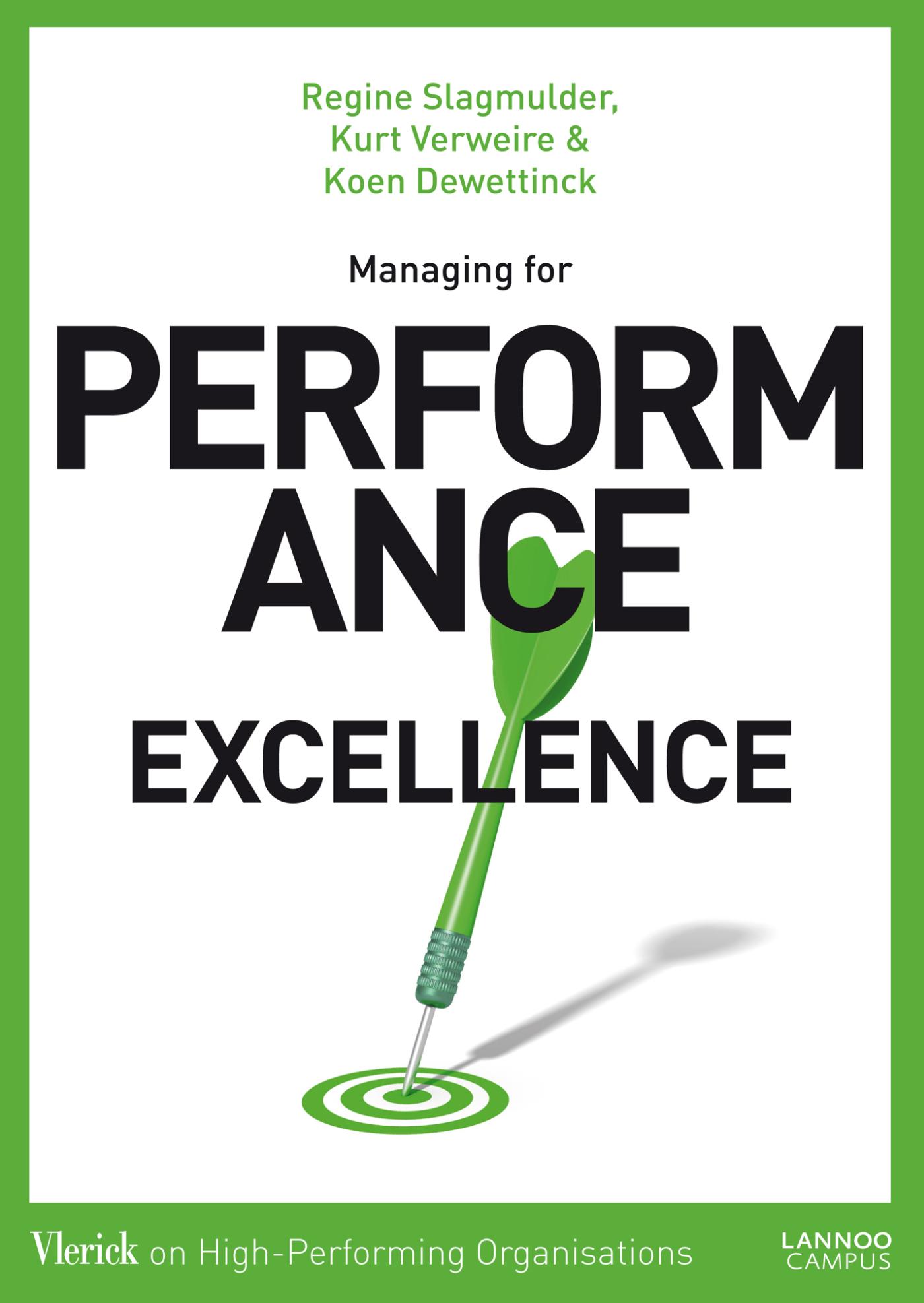 Omslag van Managing for performance excellence (E-boek)
