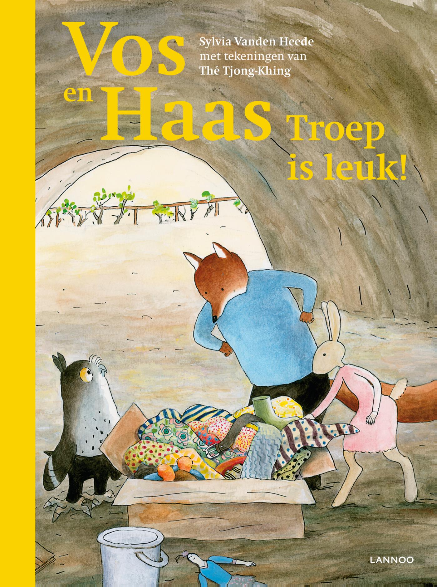 Omslag van Vos en Haas troep is leuk!