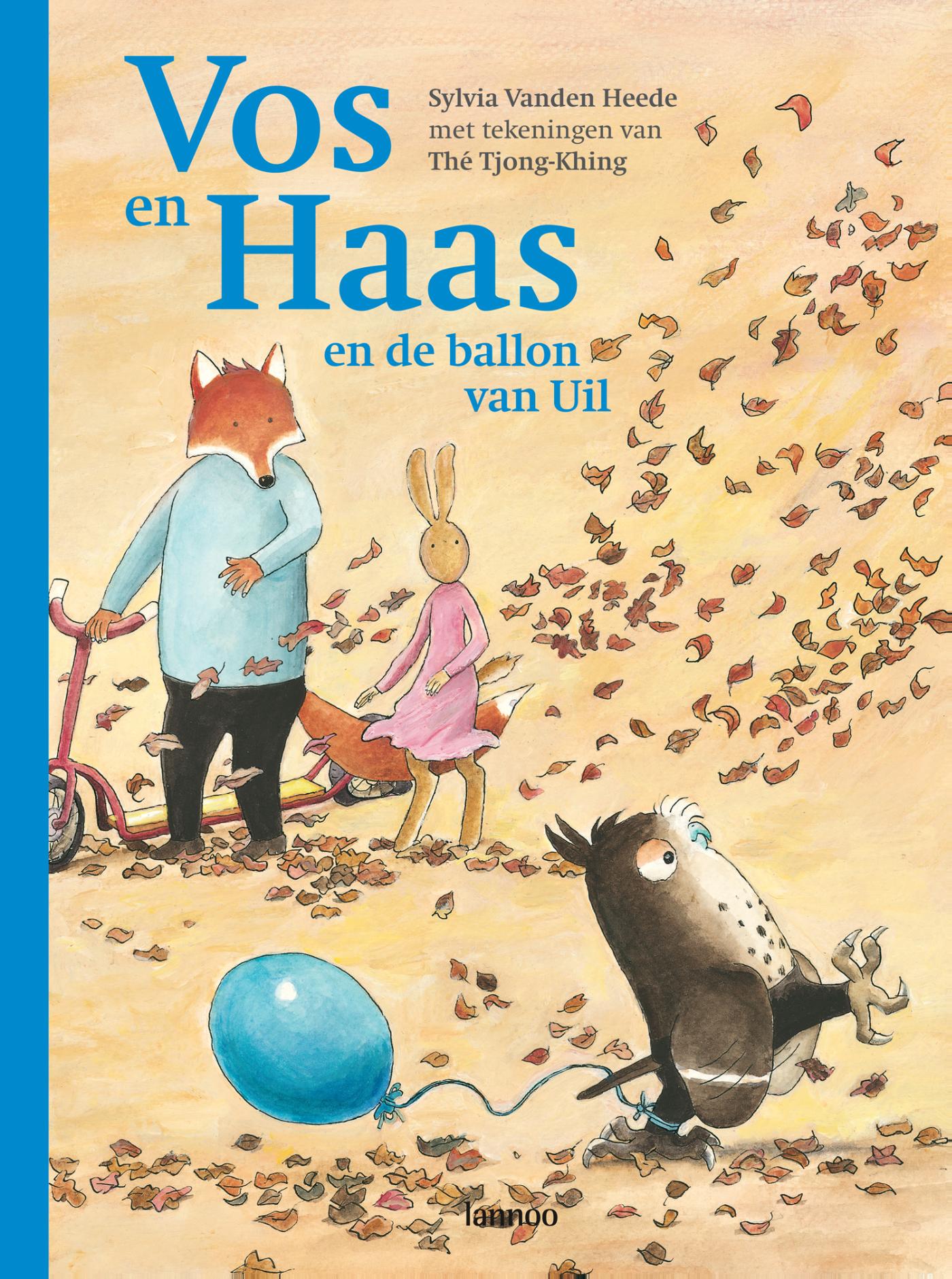 Omslag van Vos en Haas en de ballon van Uil