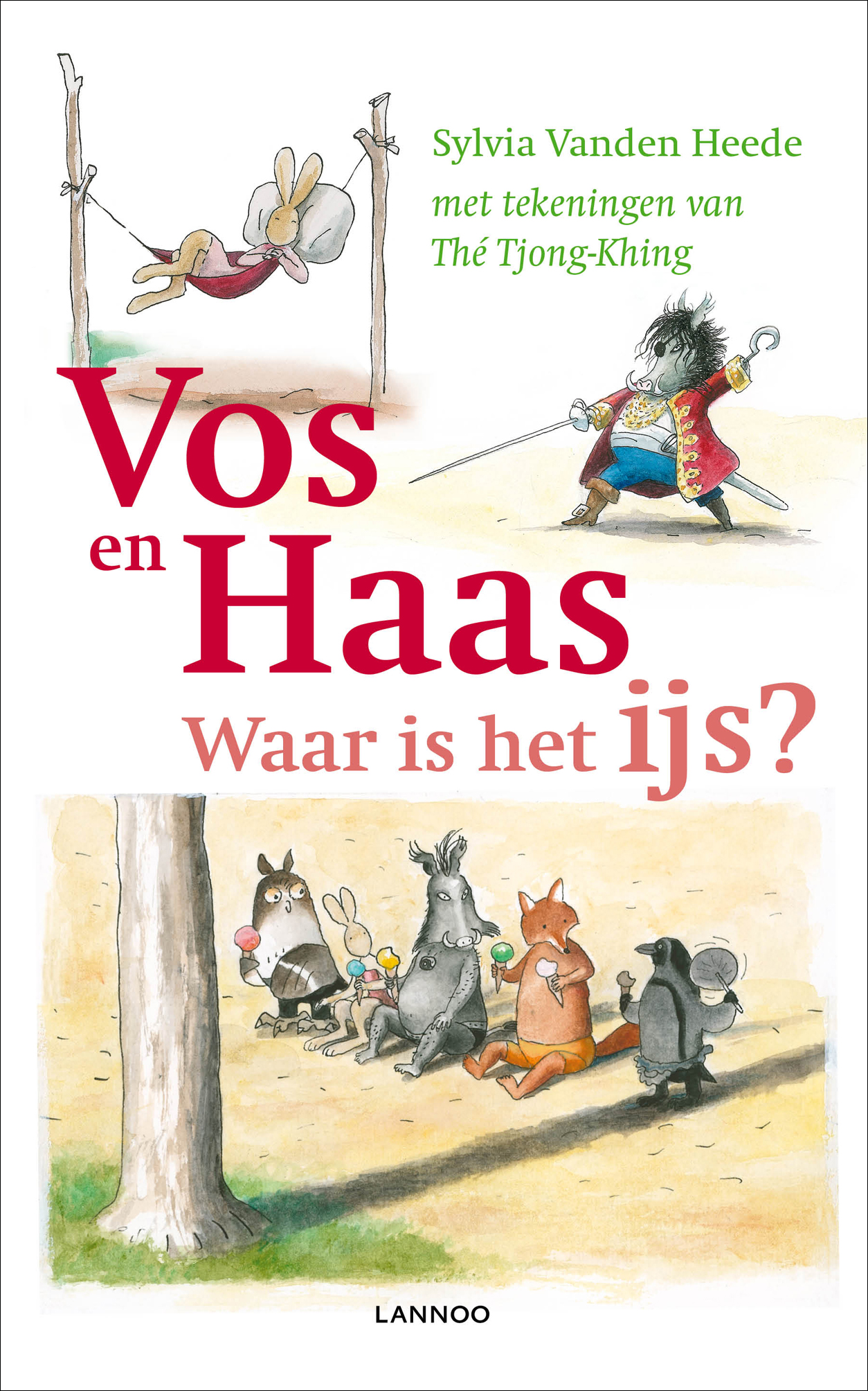 Omslag van Vos en Haas - Waar is het ijs?