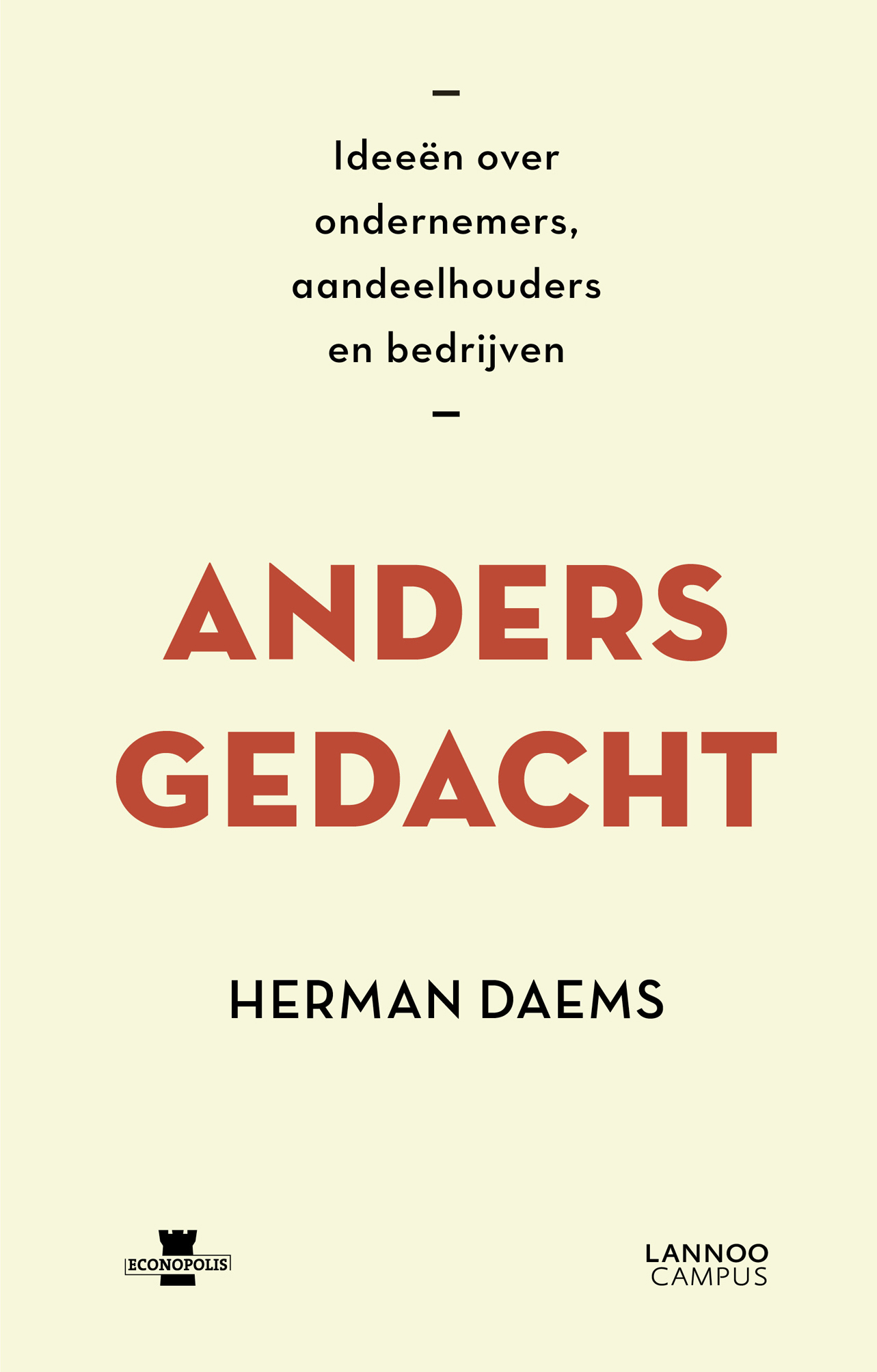 Omslag van Anders gedacht