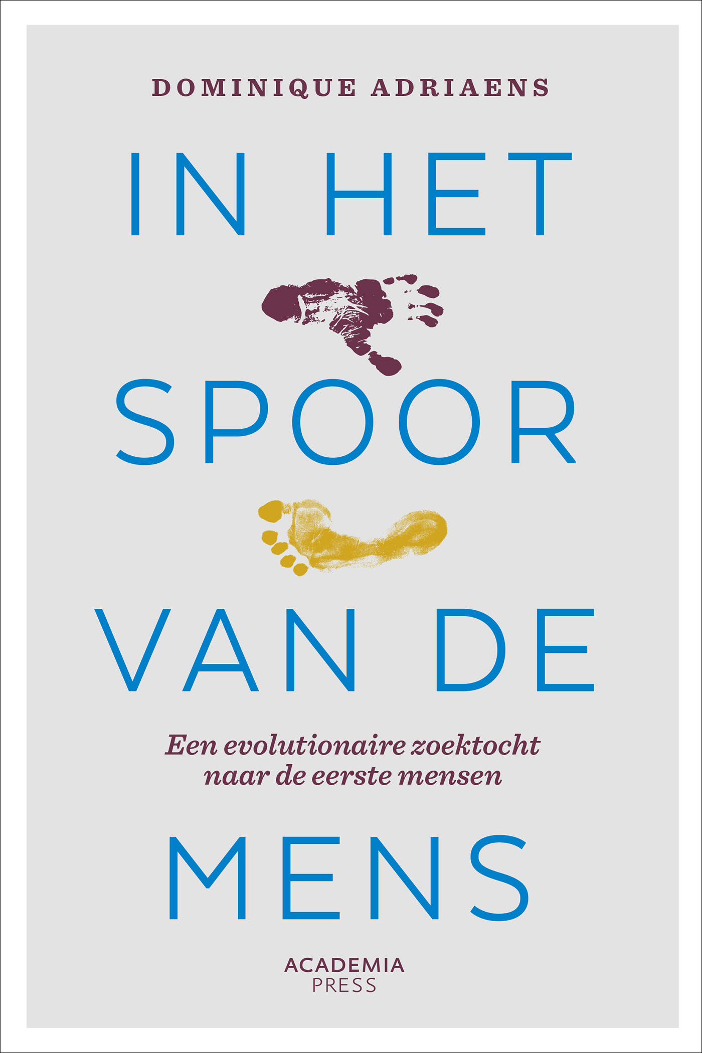 Omslag van In het spoor van de mens