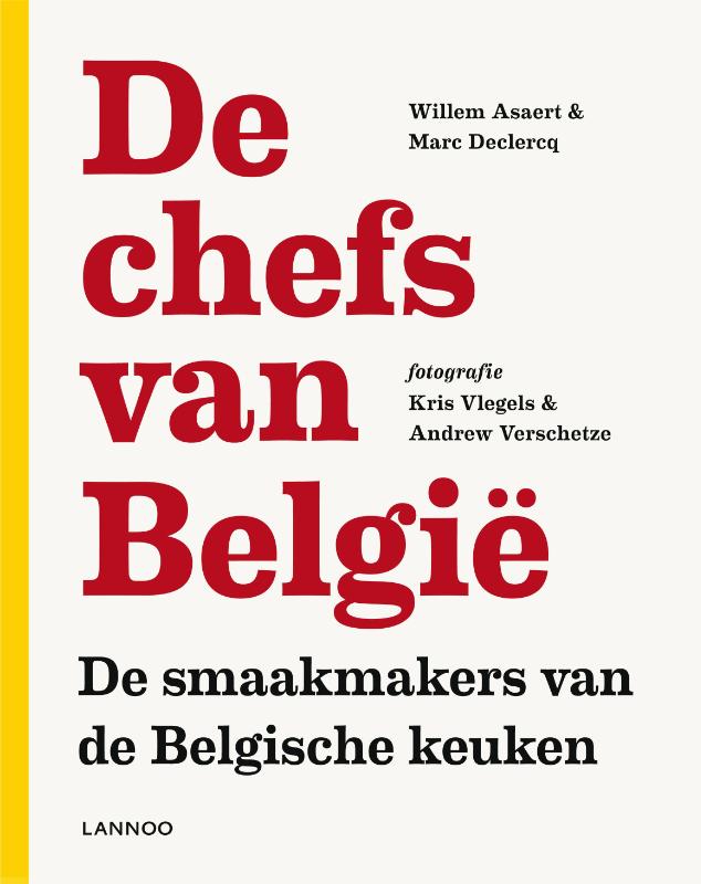 Omslag van De chefs van Belgie