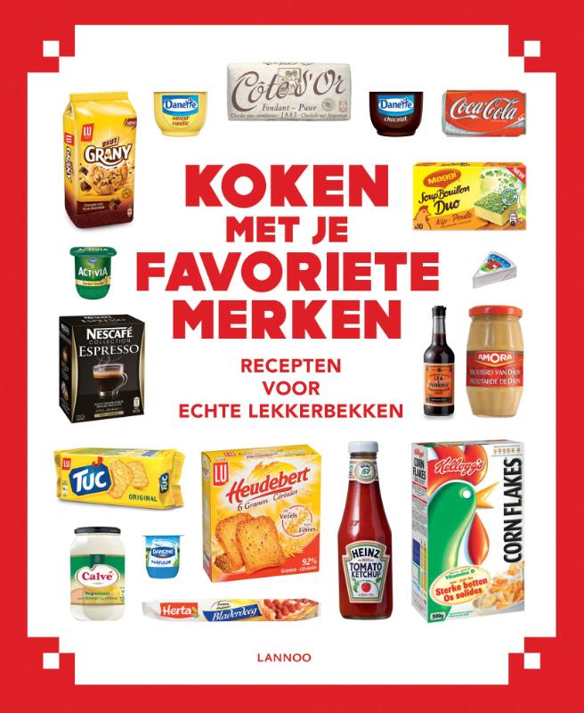 Omslag van Koken met je favoriete merken