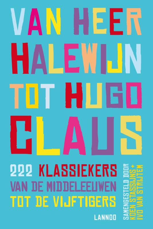 Omslag van Van Heer Halewijn tot Hugo Claus