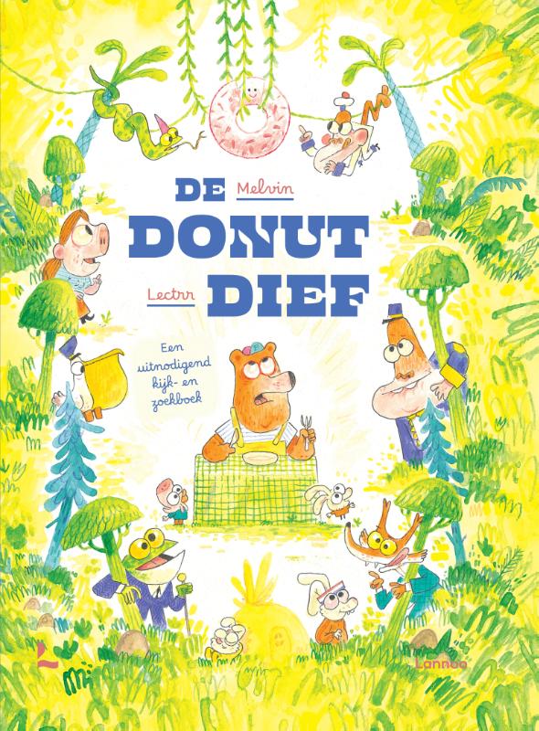 Omslag van De donutdief