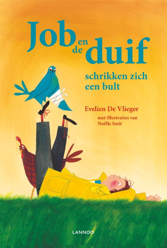 Omslag van Job en de duif schrikken zich een bult