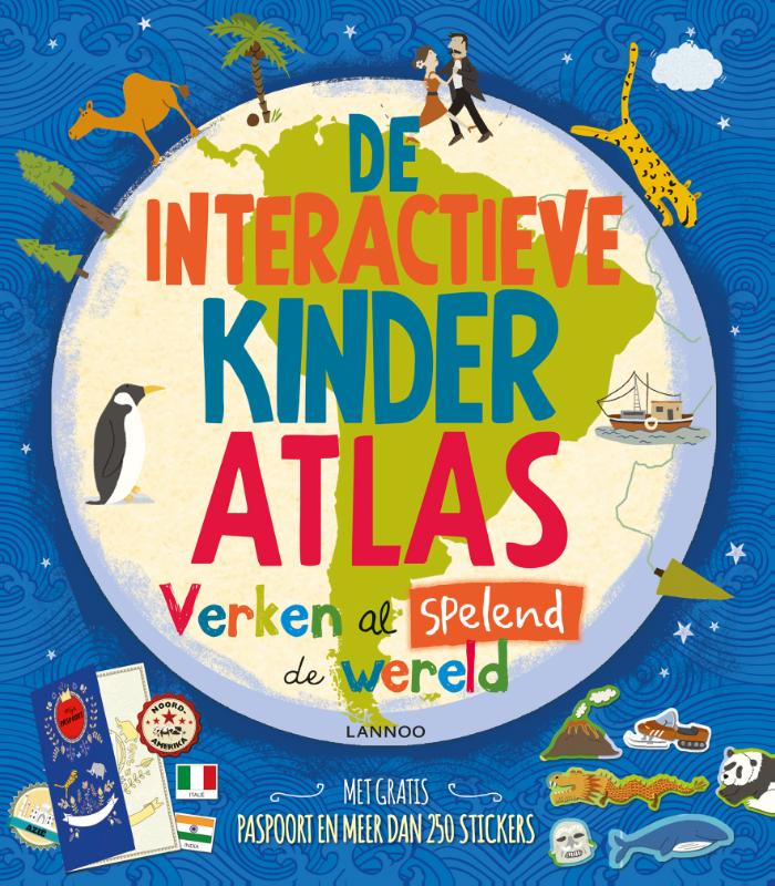 Omslag van De interactieve kinderatlas