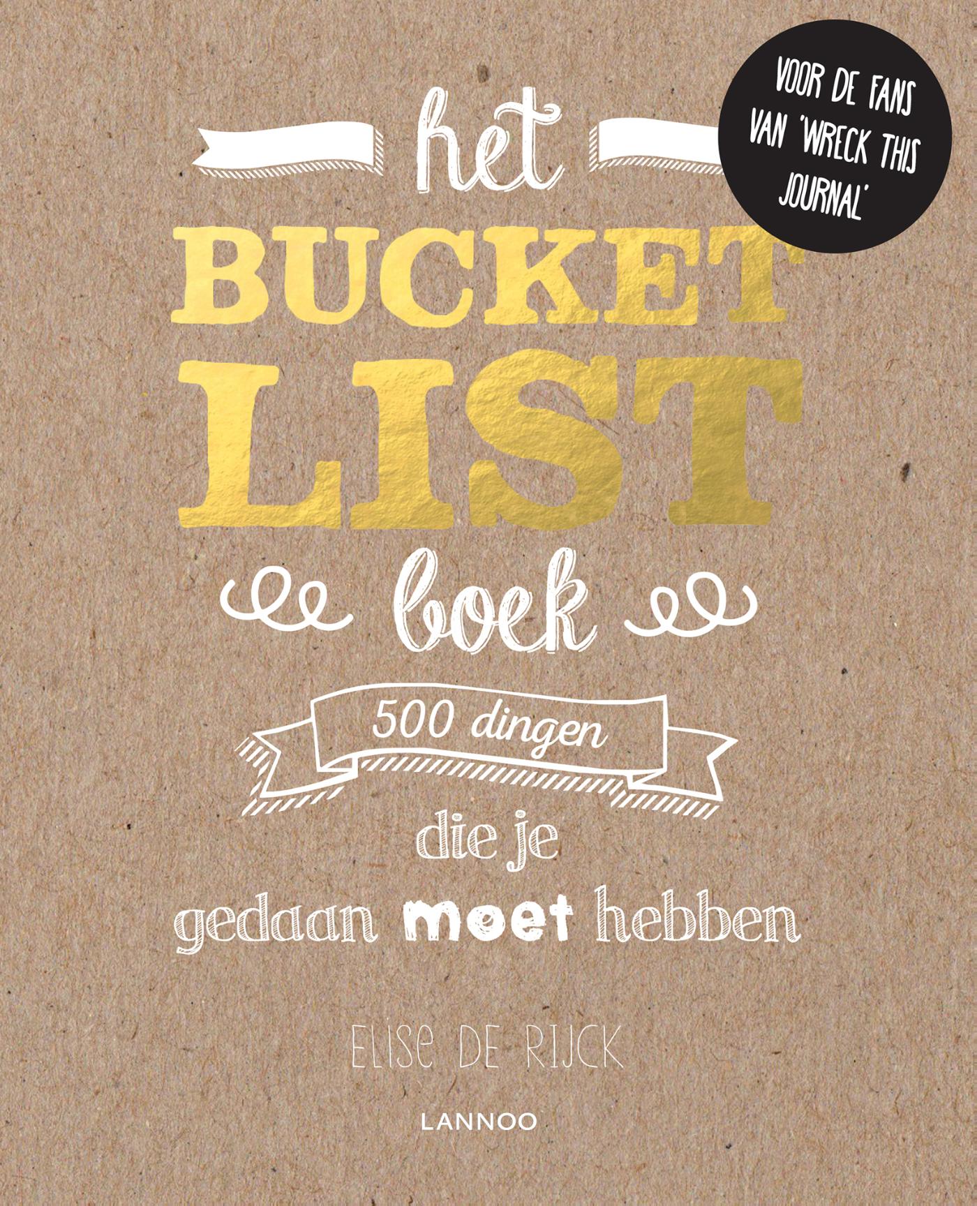 Omslag van Het bucketlist-boek