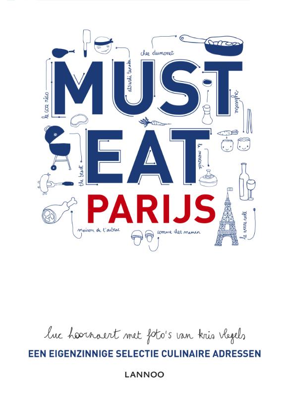 Omslag van Must eat Parijs