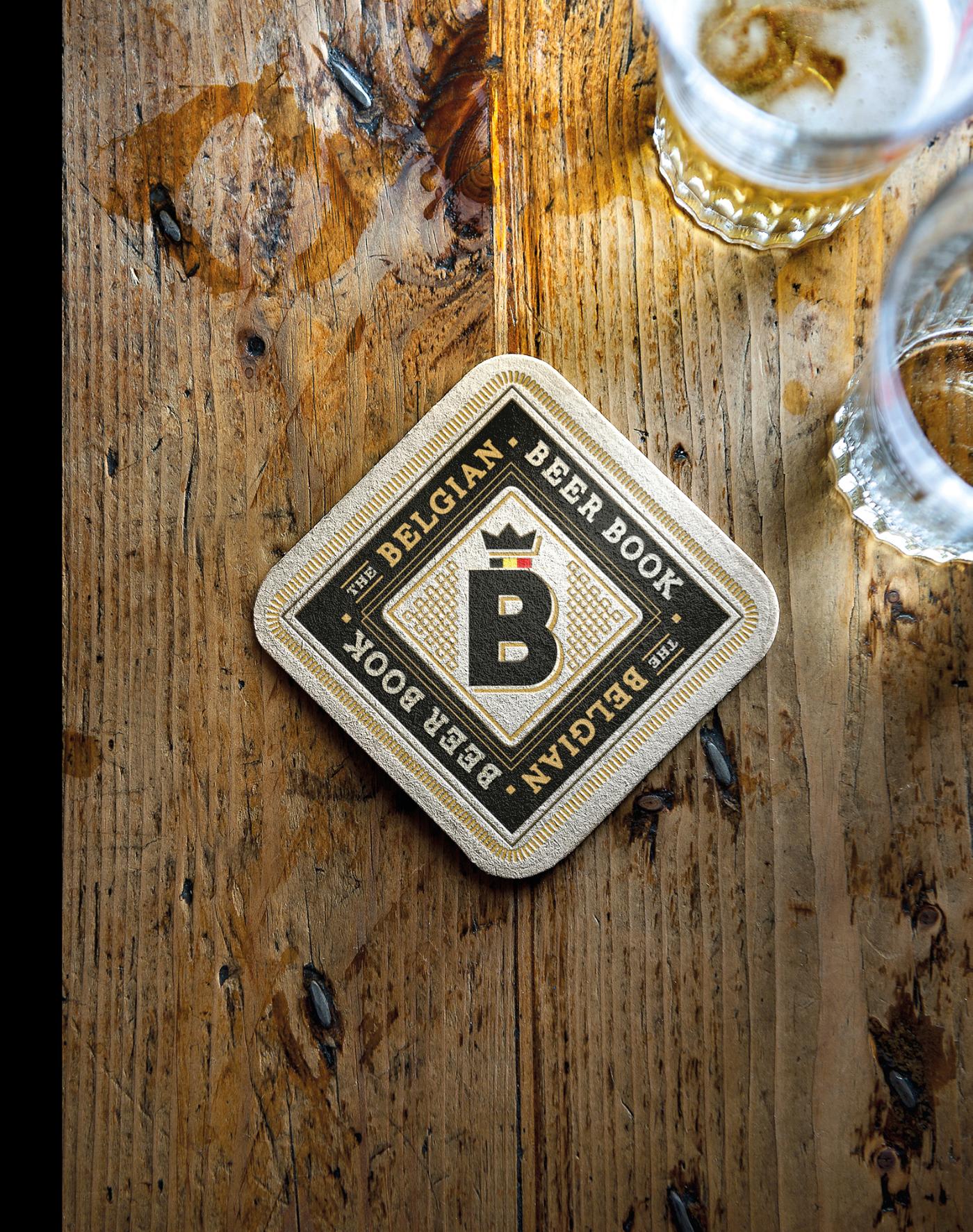 Omslag van The Belgian beerbook