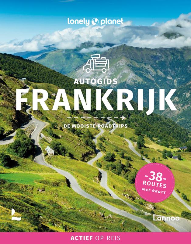 Omslag van Lonely Planet autogids Frankrijk