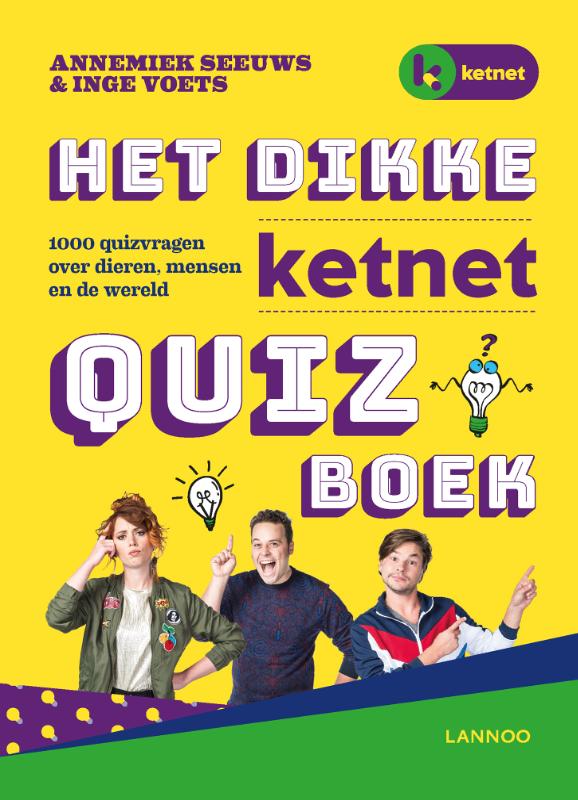 Omslag van Het dikke Ketnet quizboek