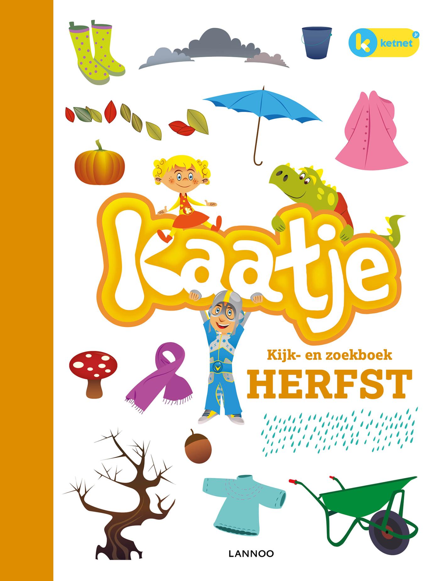 Omslag van Het grote Kaatje kijk- en zoekboek - Herfst