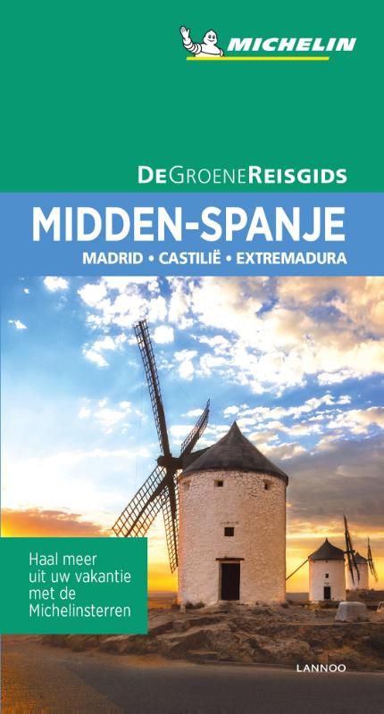 Omslag van De Groene Reisgids - Midden-Spanje