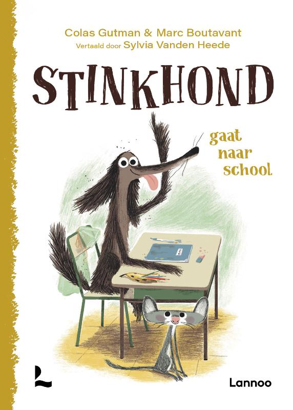 Omslag van Stinkhond gaat naar school