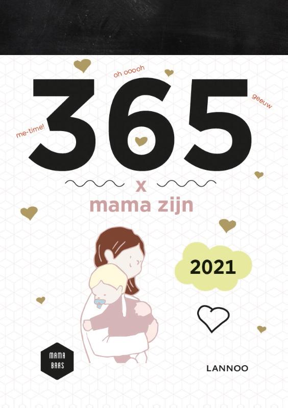 Omslag van 365 x mama zijn
