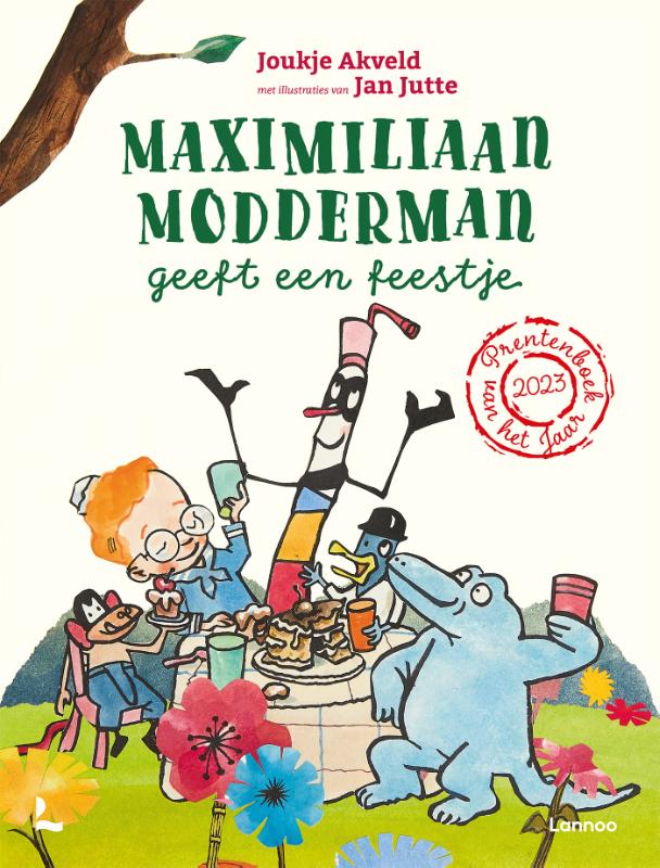 Omslag van Maximiliaan Modderman geeft een feestje
