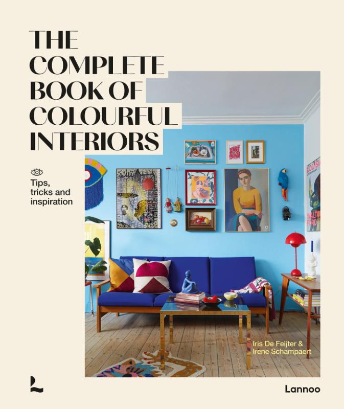 Omslag van The complete book of colourful interiors