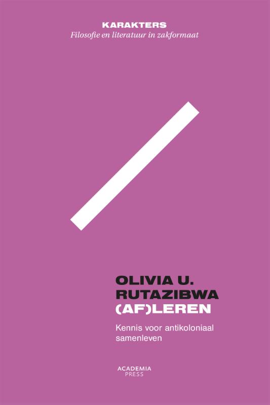 Omslag van (Af)leren