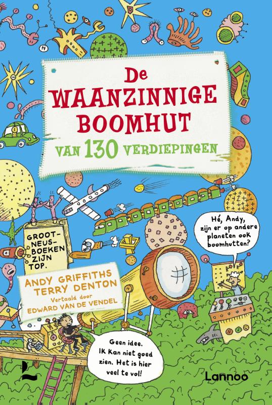 Omslag van De waanzinnige boomhut van 130 verdiepingen