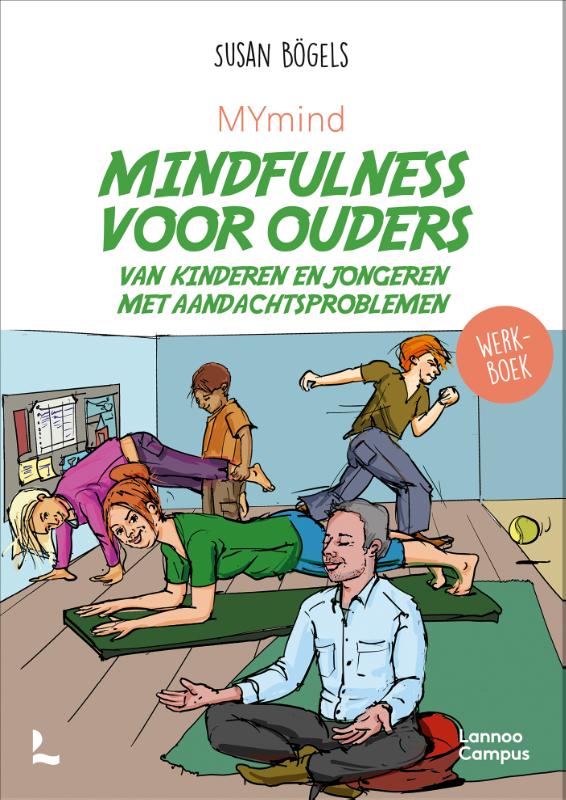 Omslag van MYmind Mindfulness voor ouders van kinderen en jongeren met aandachtsproblemen