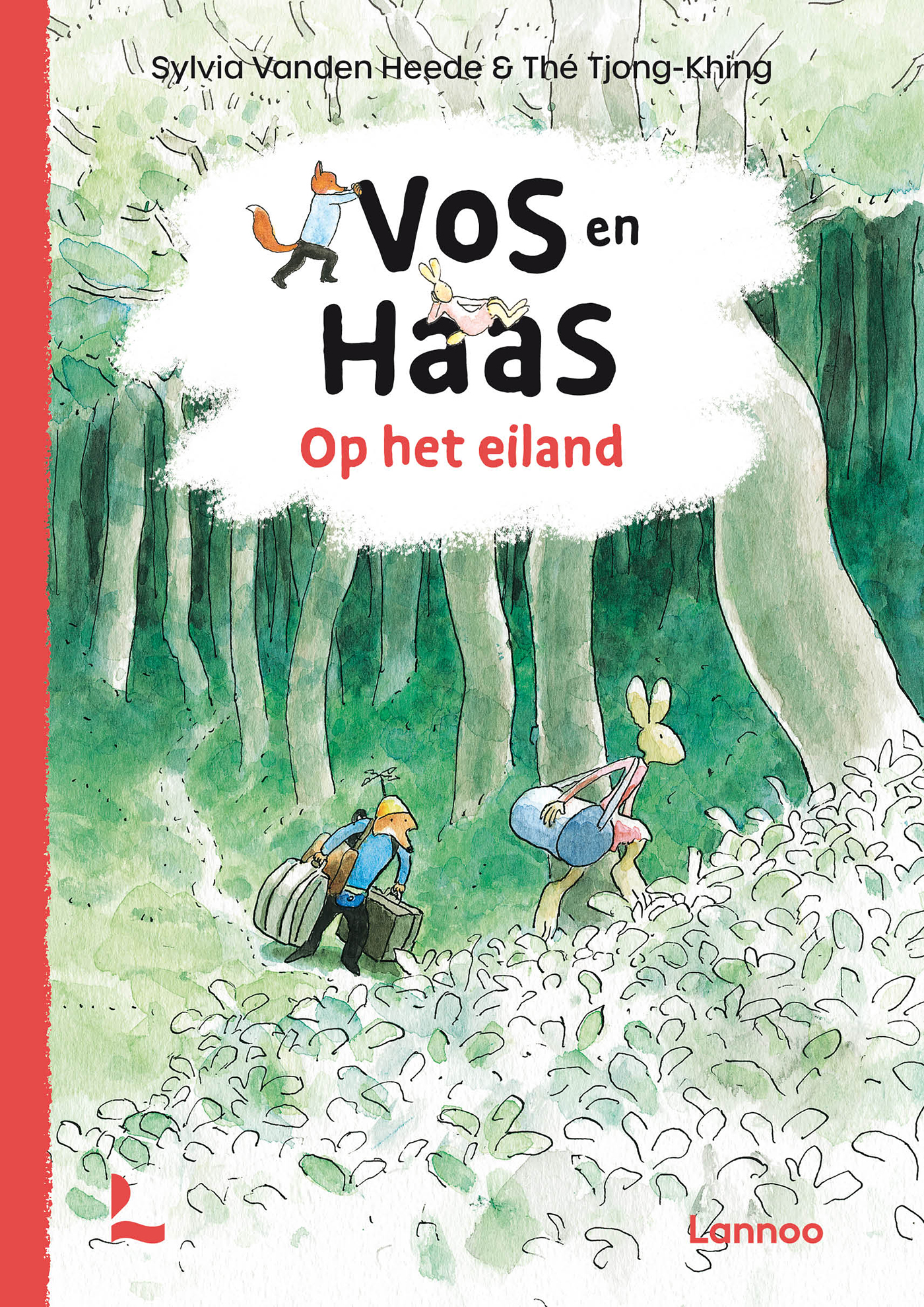 Omslag van Vos en Haas op het eiland