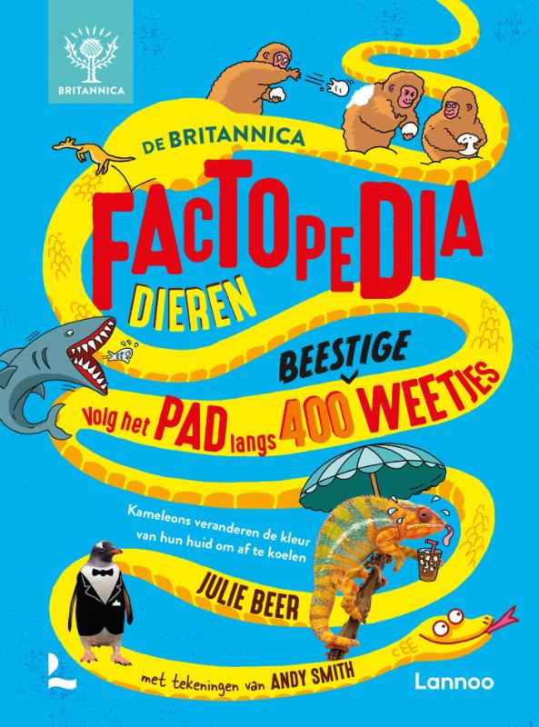 Omslag van De Britannica Factopedia dieren