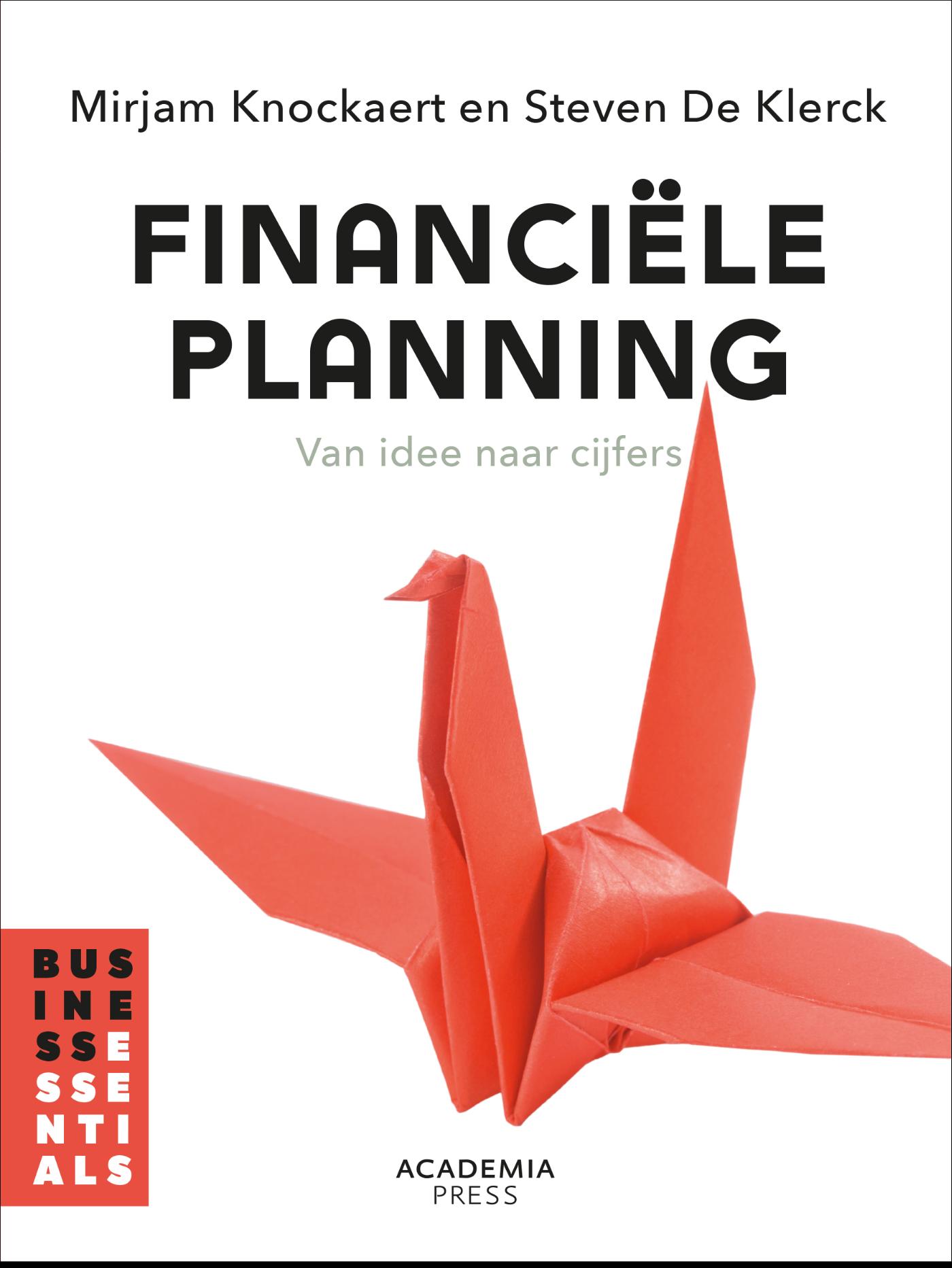 Omslag van Financiële planning