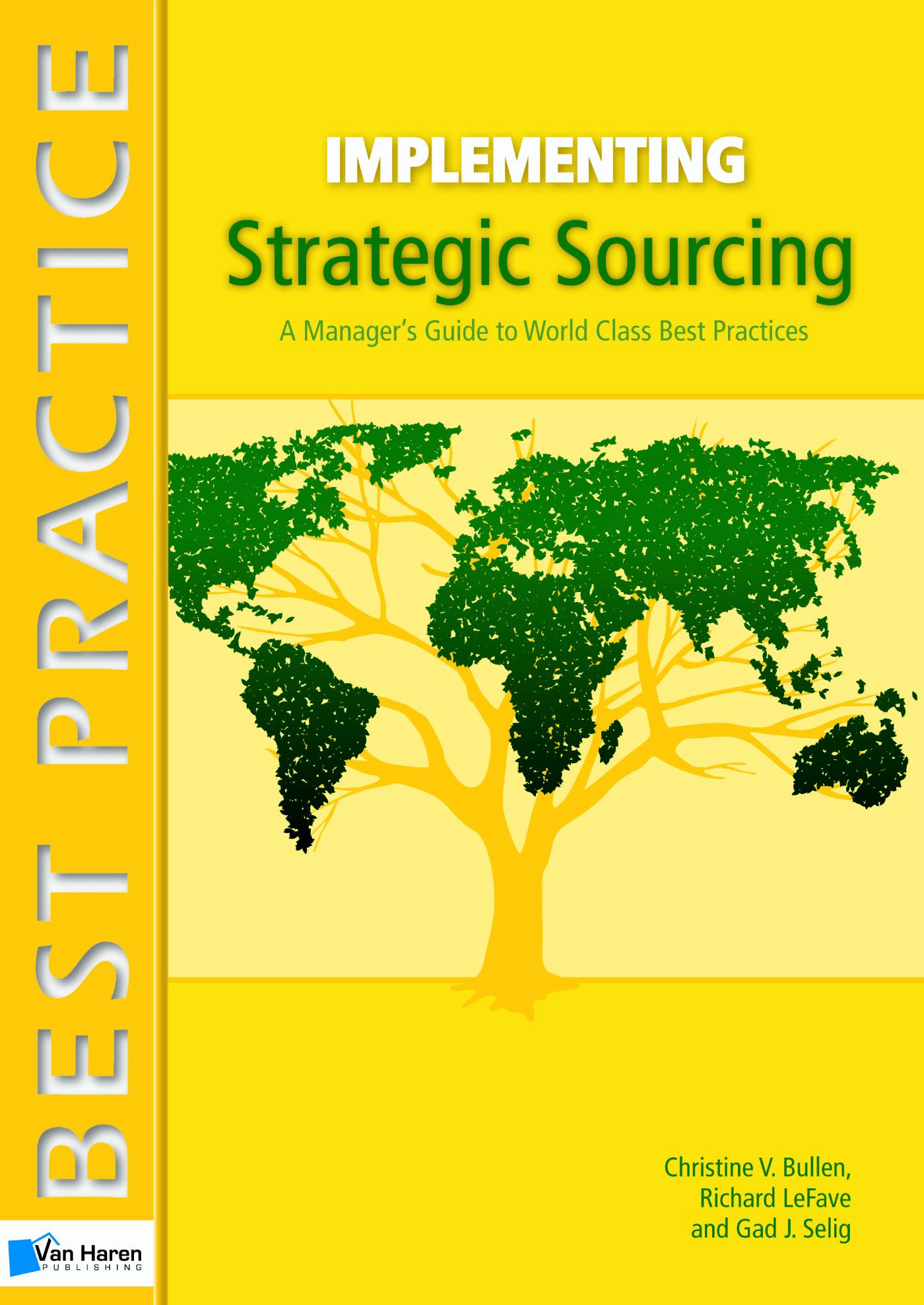 Omslag van Implementing strategic sourcing