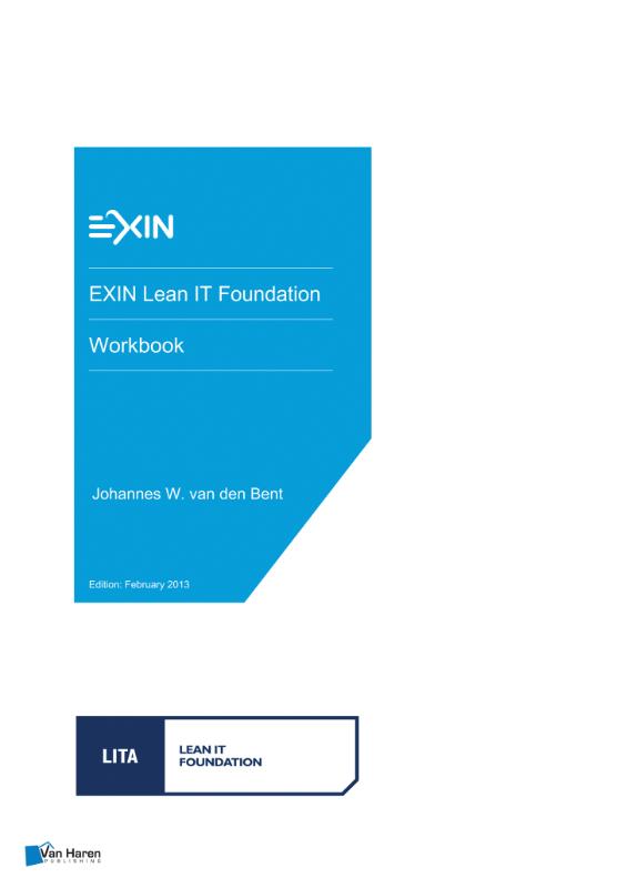Omslag van EXIN Lean IT Foundation - Workbook
