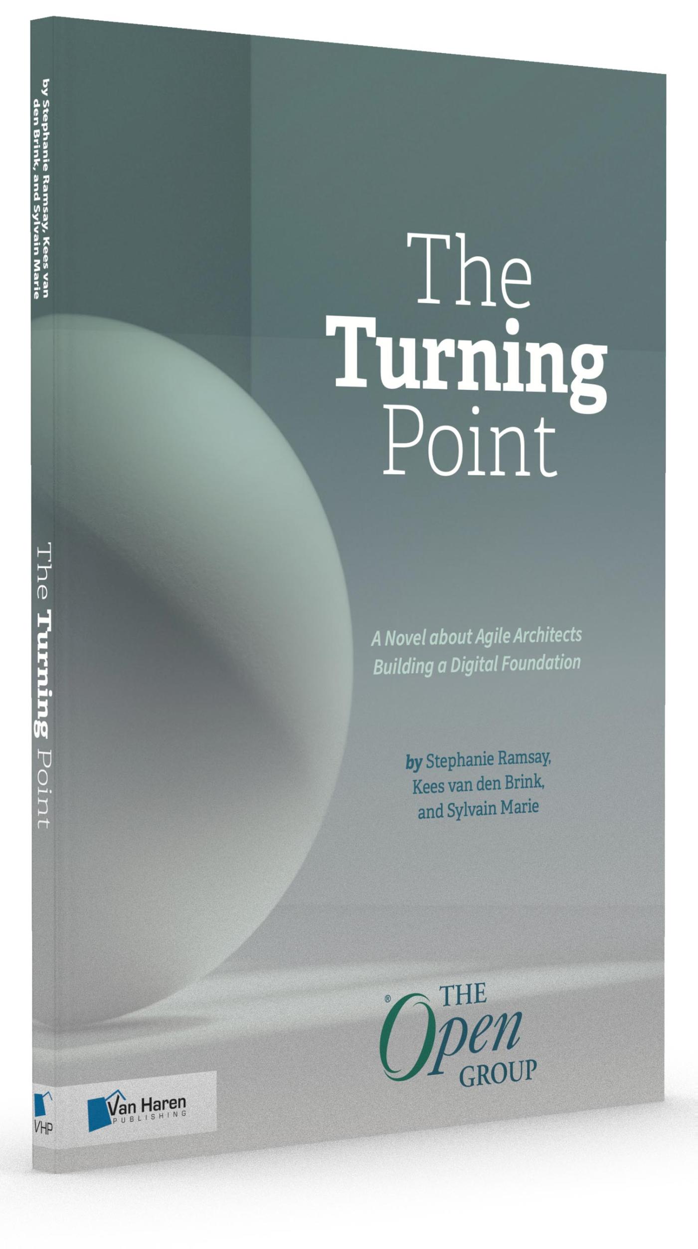 Omslag van The Turning Point: A Novel about Agile Architects Building a Digital Foundation