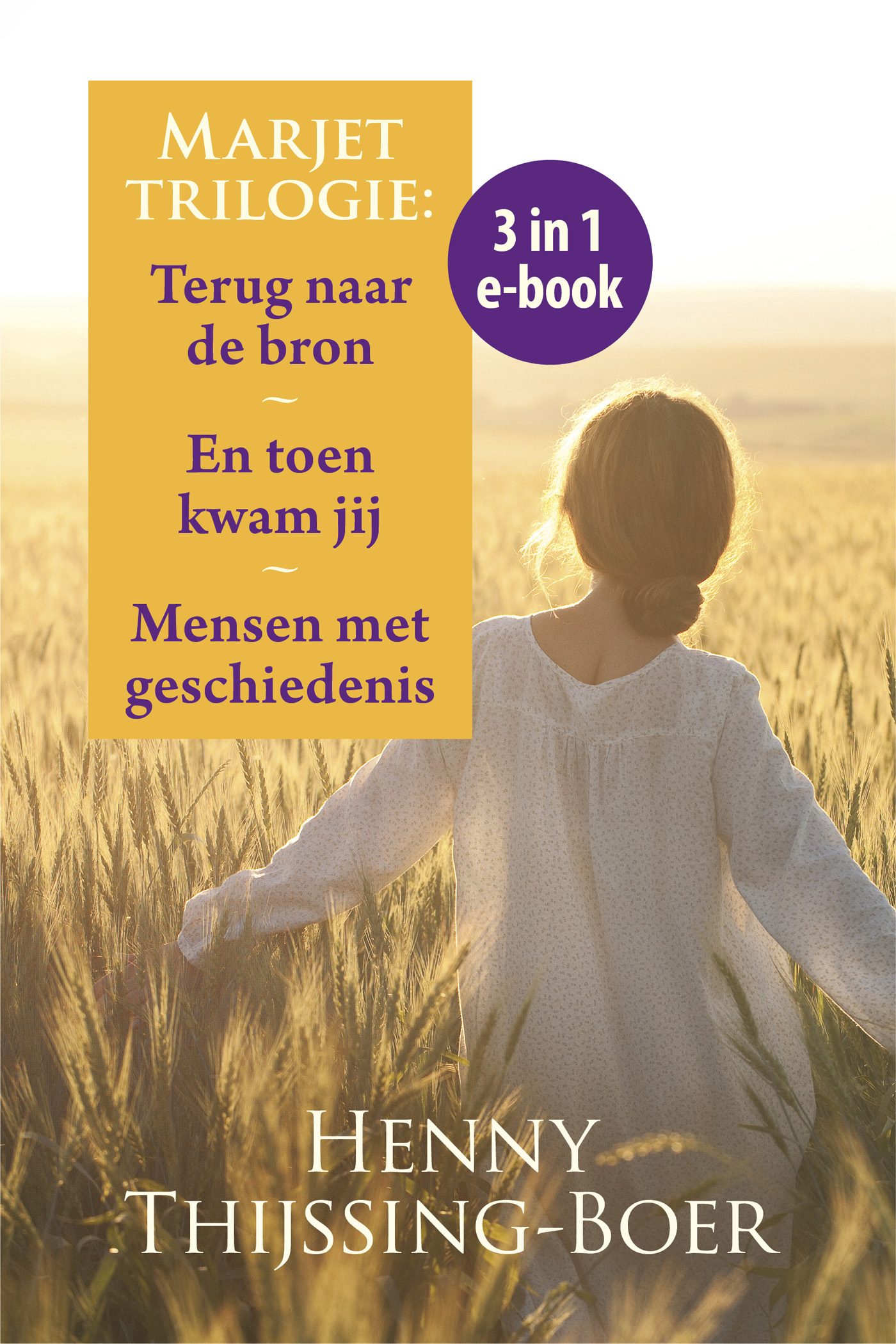 Omslag van Marjet trilogie