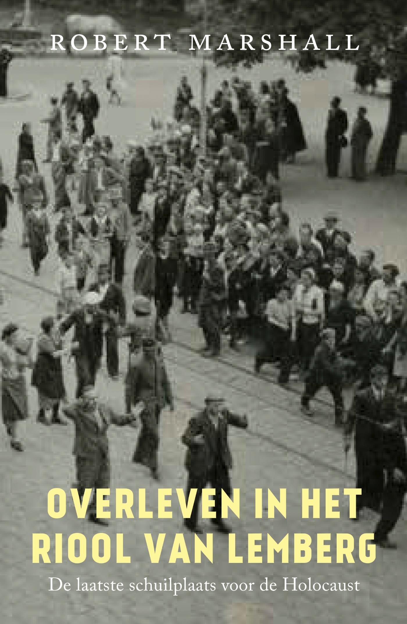 Omslag van Overleven in het riool van Lemberg