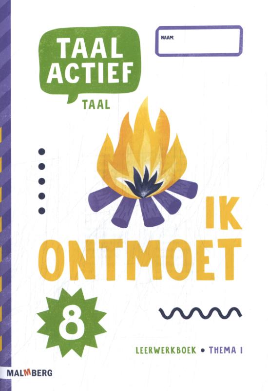 Omslag van leerwerkboek