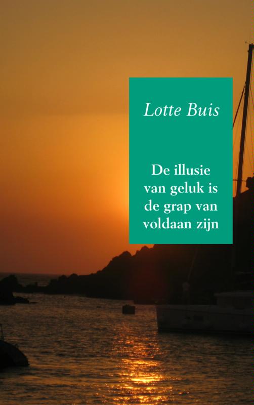 Omslag van De illusie van geluk is de grap van voldaan zijn