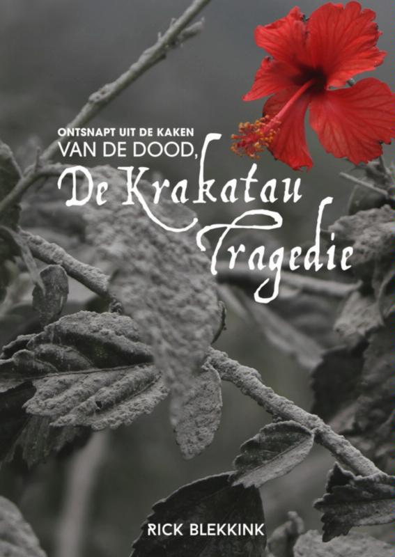 Omslag van Ontsnapt uit de kaken van de dood, de Krakatau tragedie