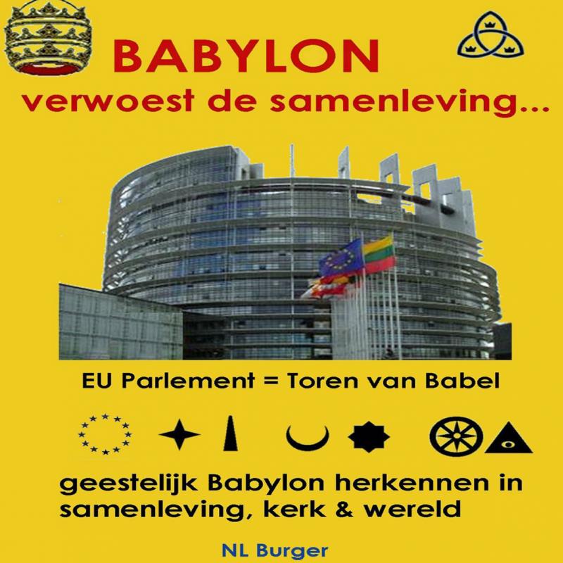 Omslag van Babylon verwoest de samenleving...