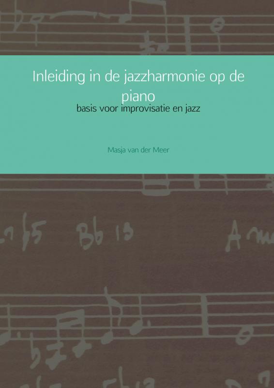 Omslag van Inleiding in de jazzharmonie op de piano