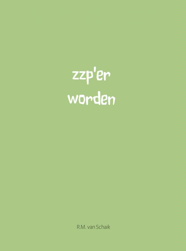 Omslag van zzp'er worden